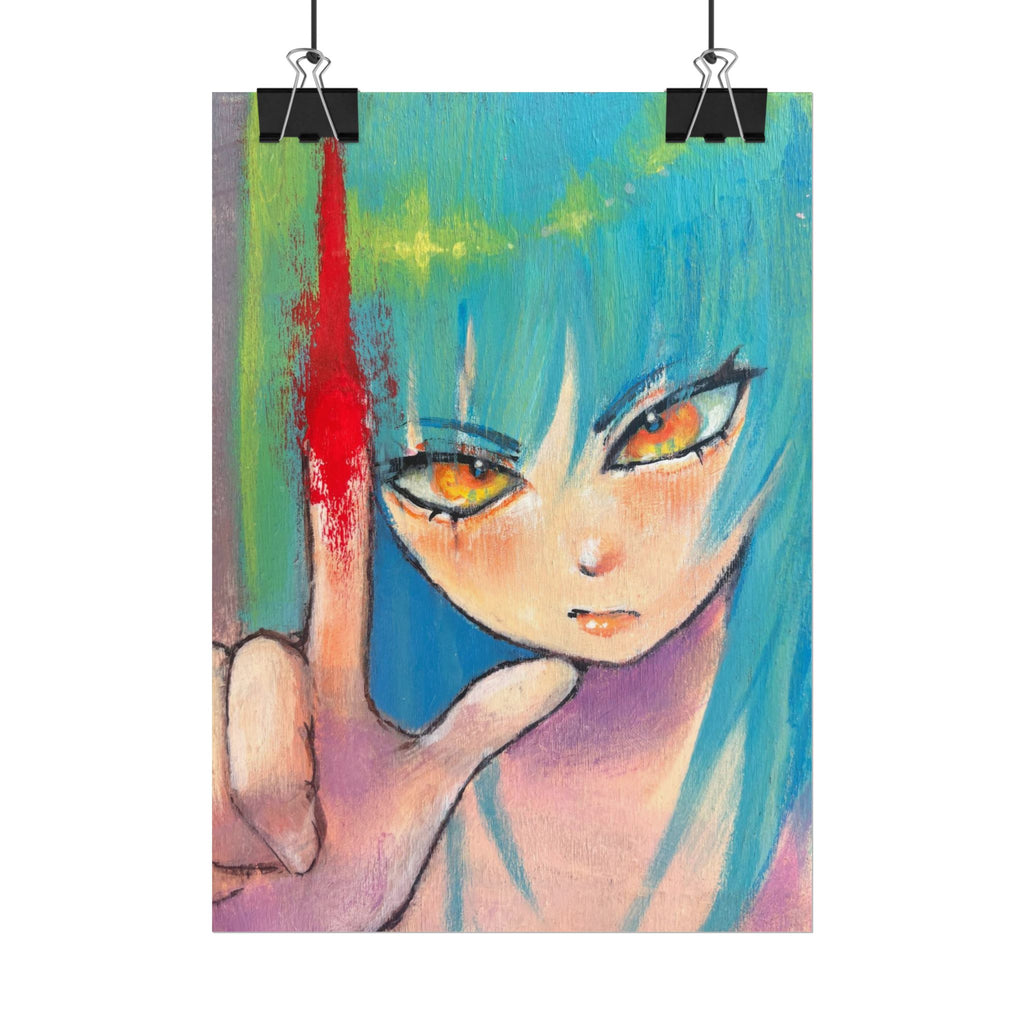 Rolled Poster — Bloody girl