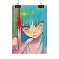 Rolled Poster — Bloody girl