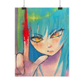 Bloody girl - Dokomi A5/A4 print
