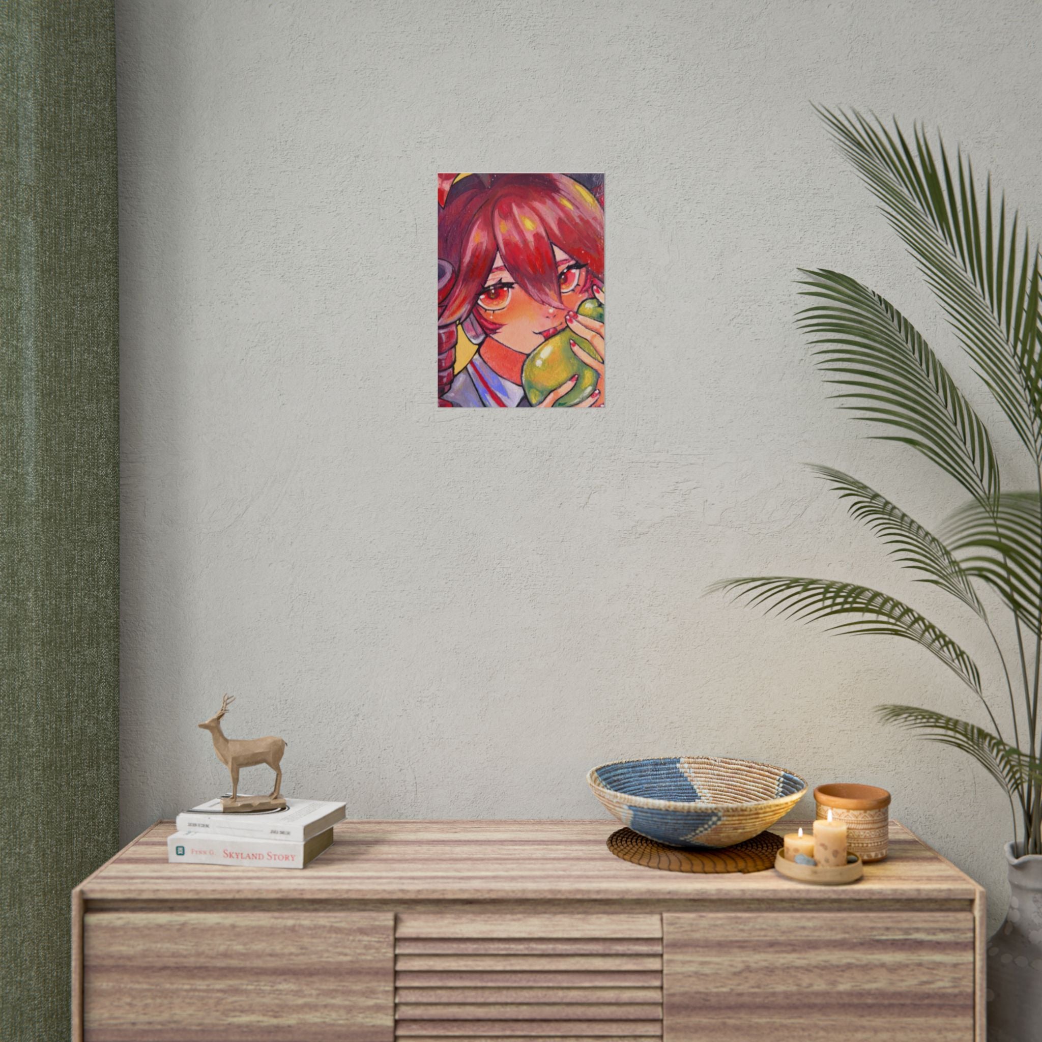 Rolled Poster — Teto and pear