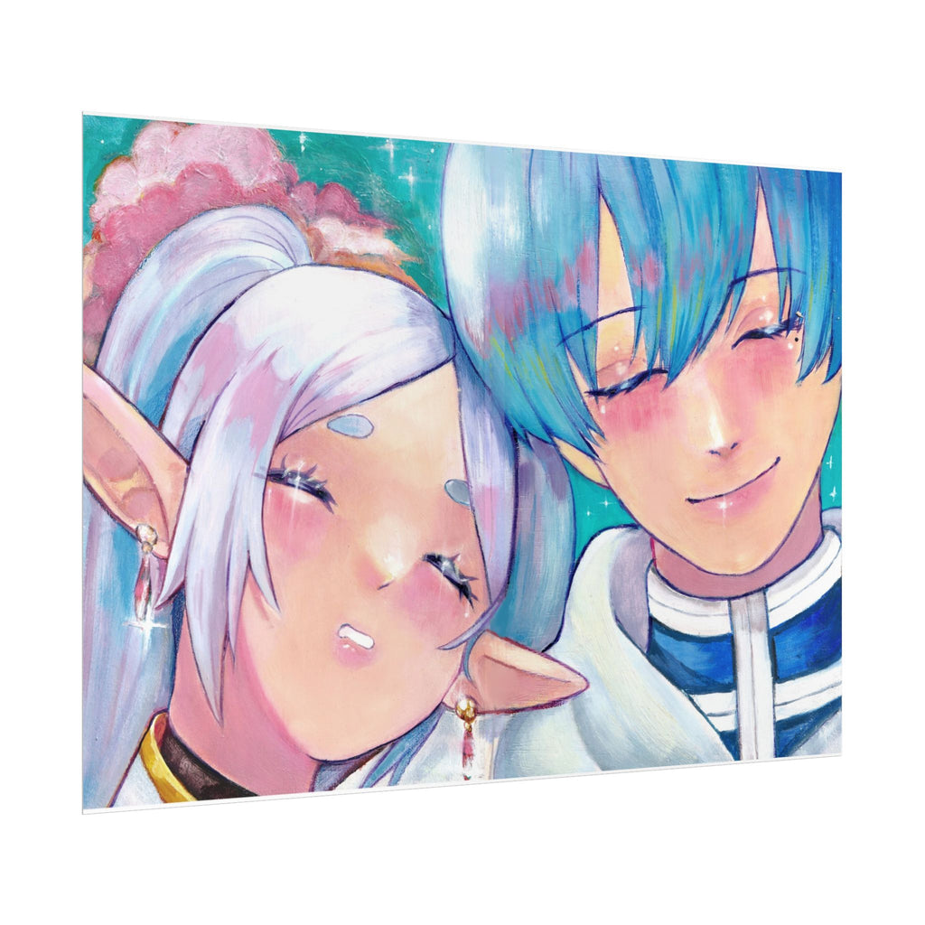 Rolled Poster — Frieren and Himmel