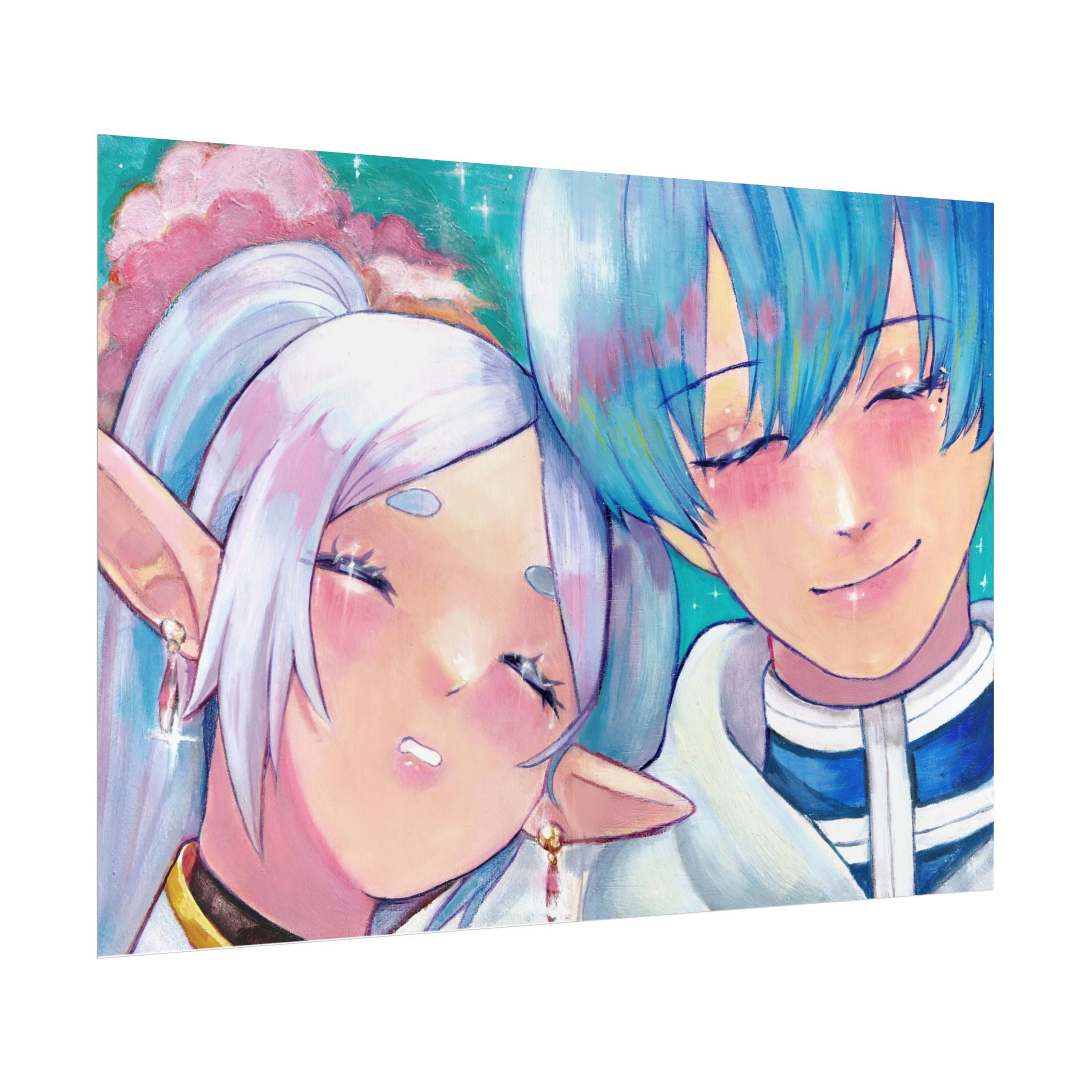 Rolled Poster — Frieren and Himmel