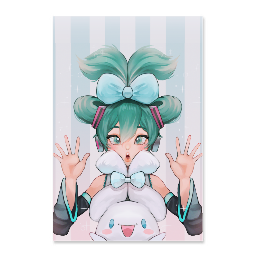 Cinnamiku - Dokomi A5/A4 print