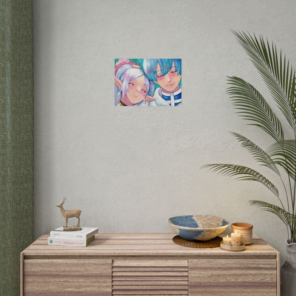 Rolled Poster — Frieren and Himmel