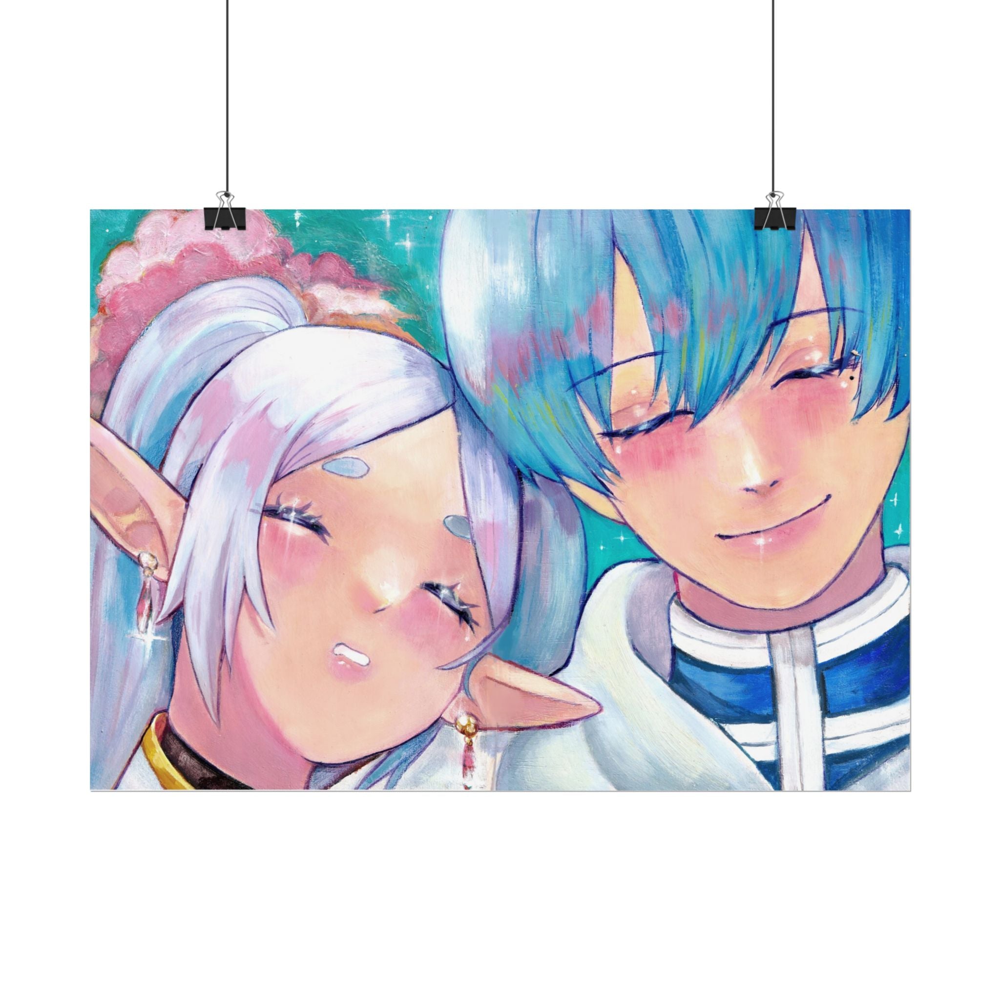Rolled Poster — Frieren and Himmel