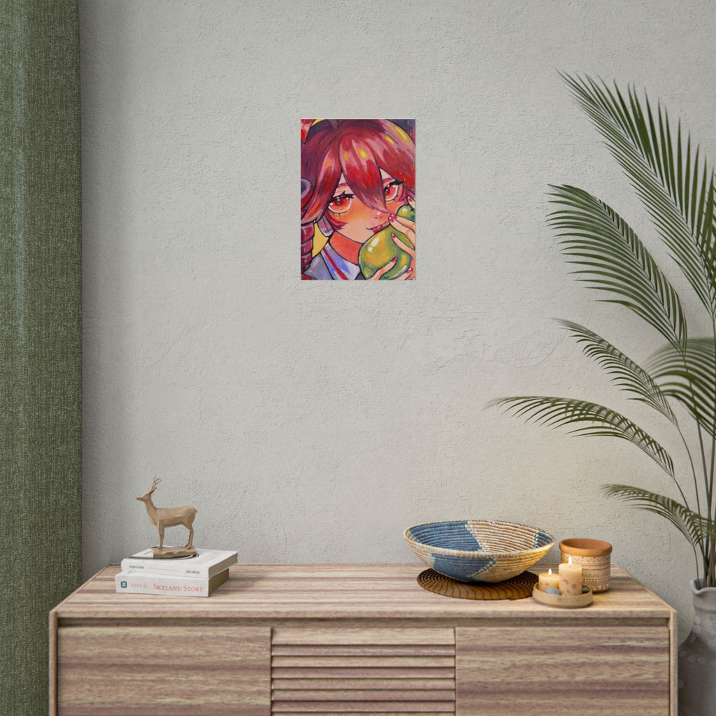Rolled Poster — Teto and pear