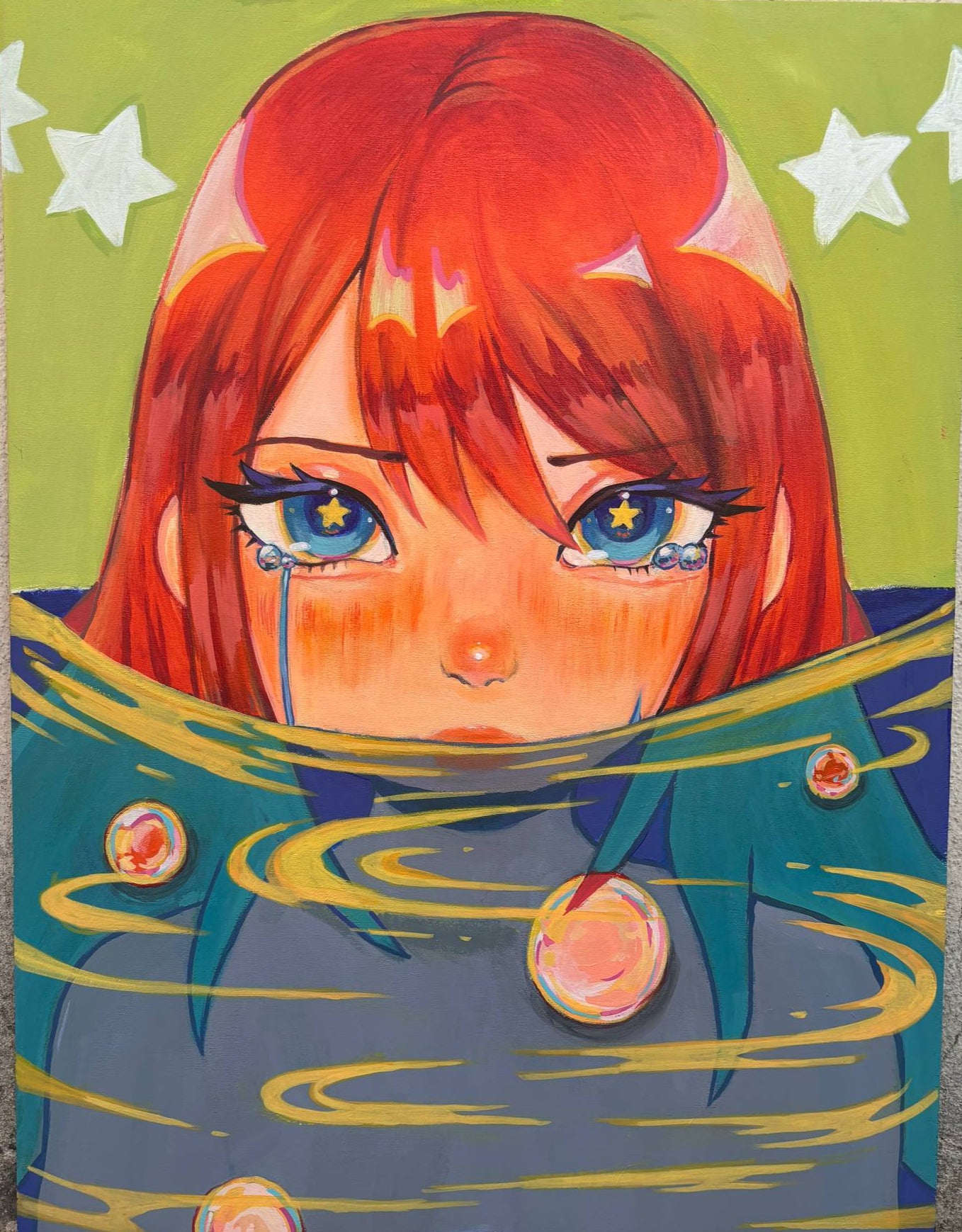 Dreams and reality (original painting)