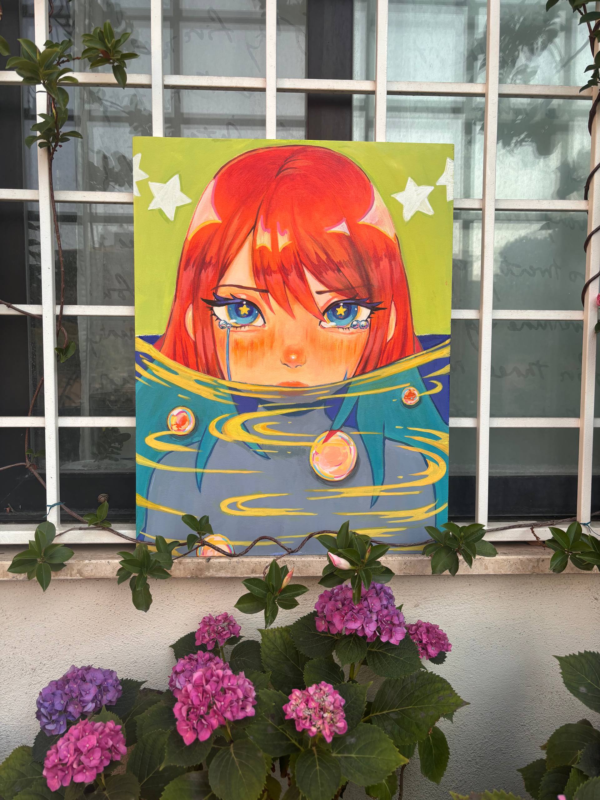 Dreams and reality (original painting)