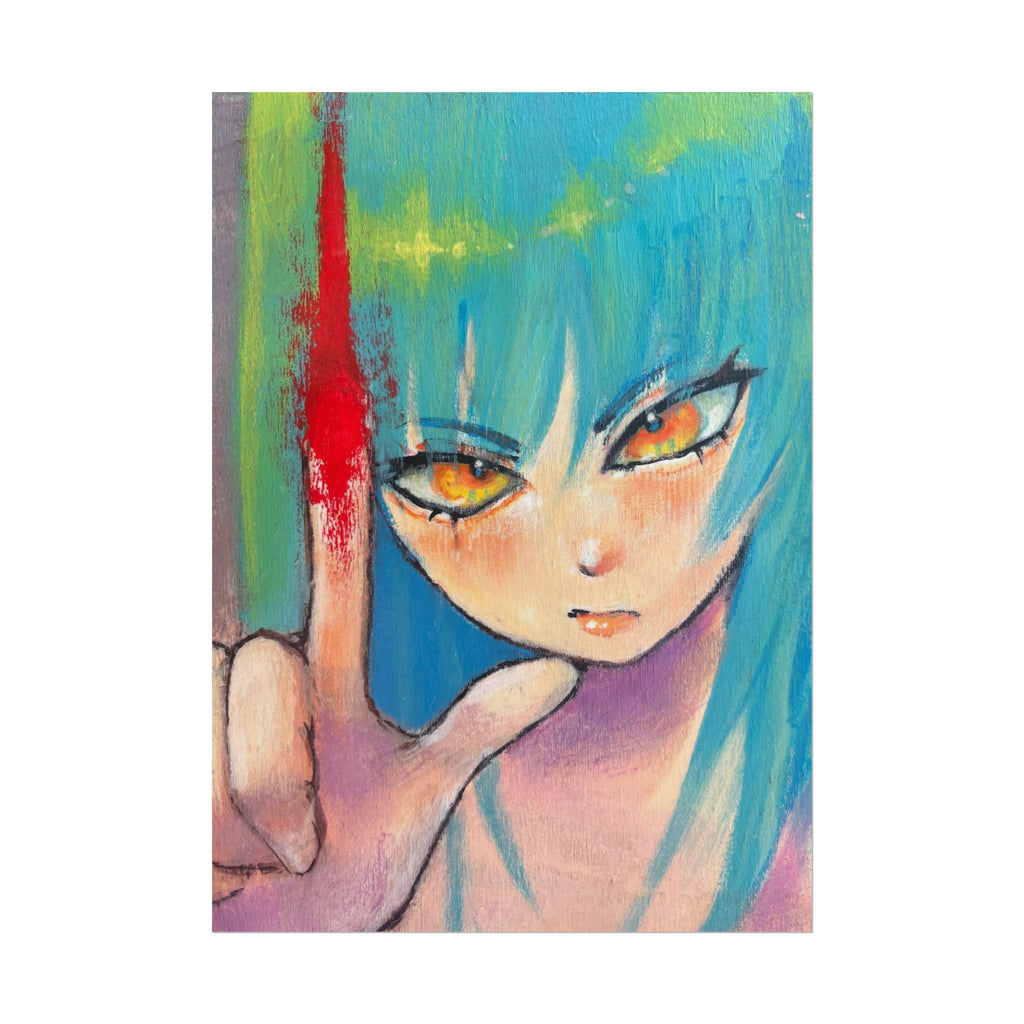 Rolled Poster — Bloody girl
