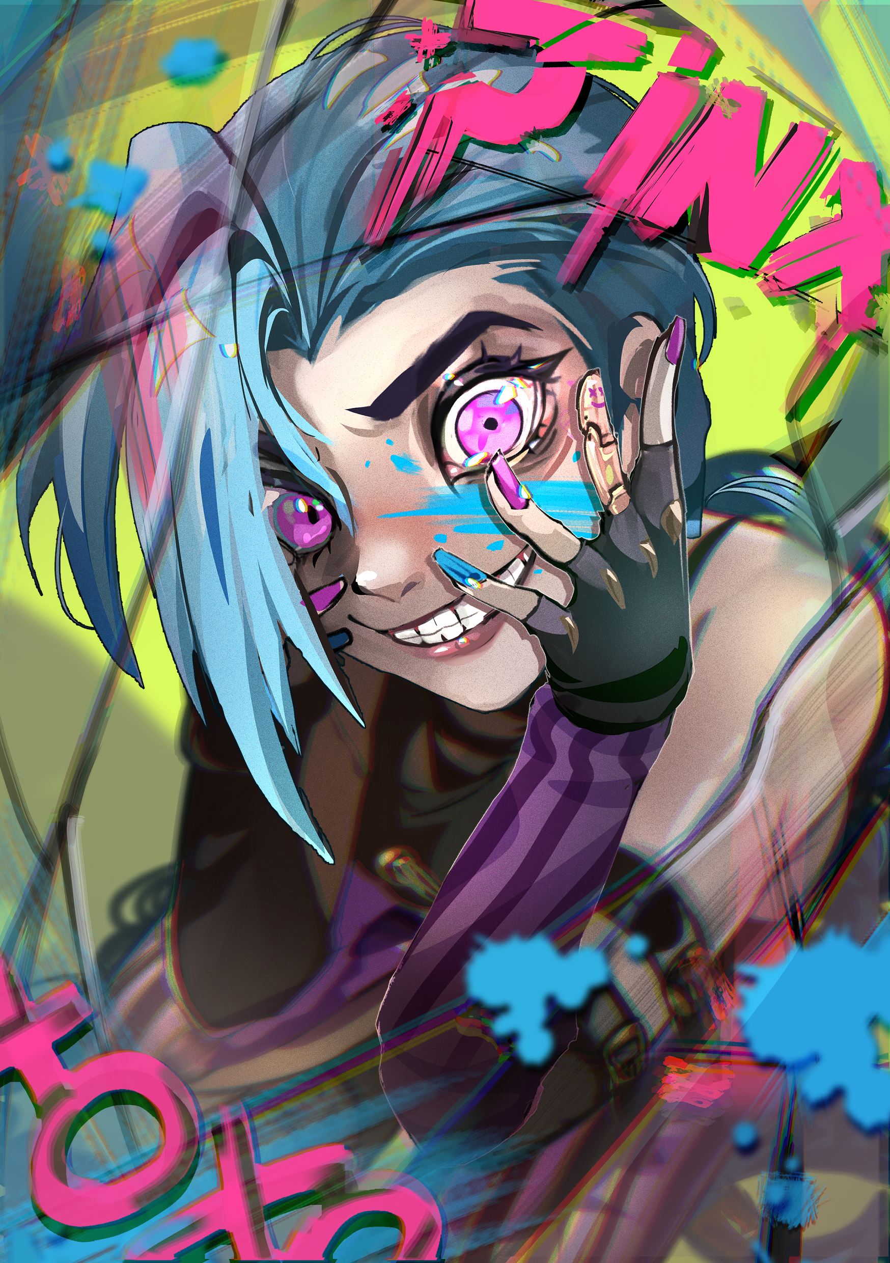 Jinx - Dokomi A5/A4 print