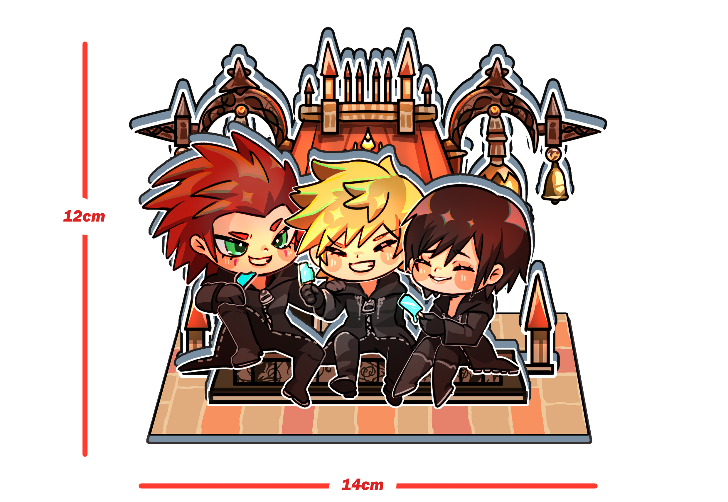 Kingdom Hearts standee - DOKOMI PICKUP