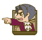 Ace Attorney keychains and Enamel Pins - DOKOMI PICKUP