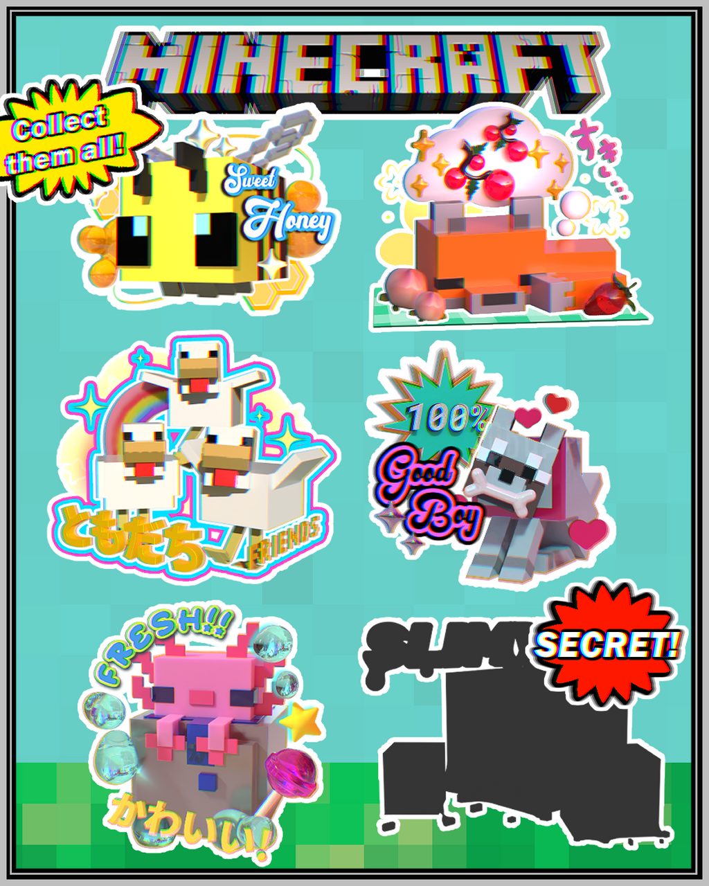 Minecraft soft keychains - DOKOMI PICKUP