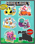Minecraft soft keychains - DOKOMI PICKUP