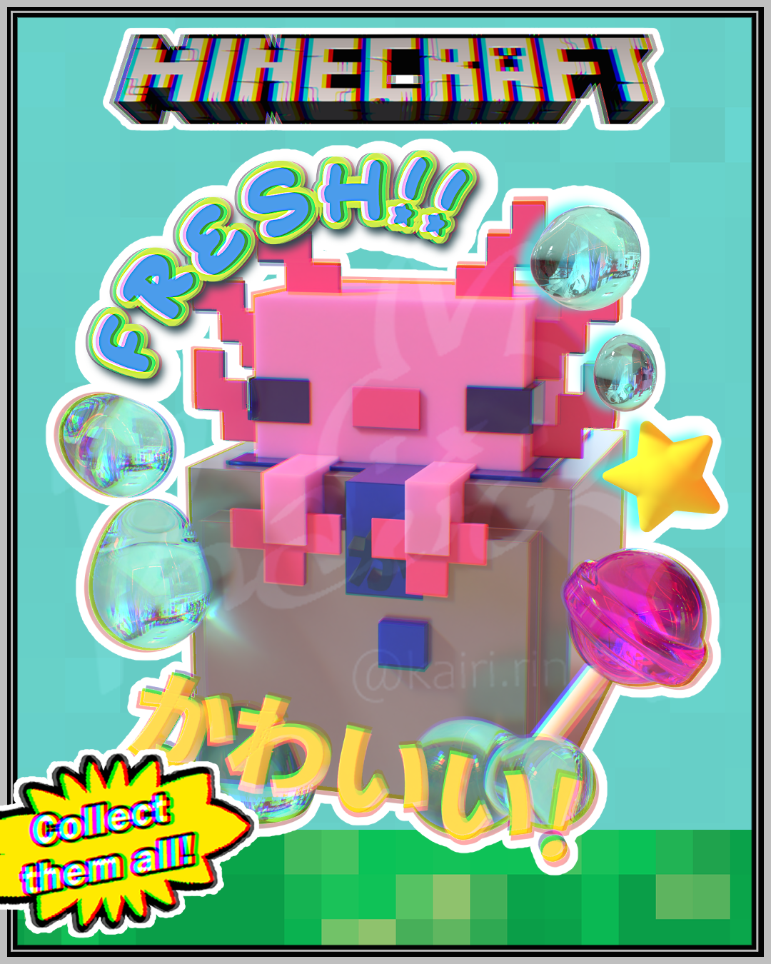 Minecraft soft keychains - DOKOMI PICKUP